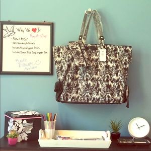 Sacs Of Life - Black Swirl Vegan FAB BAG 3pc set